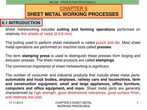 sheet metal processing ppt|sheet metal basic ppt.